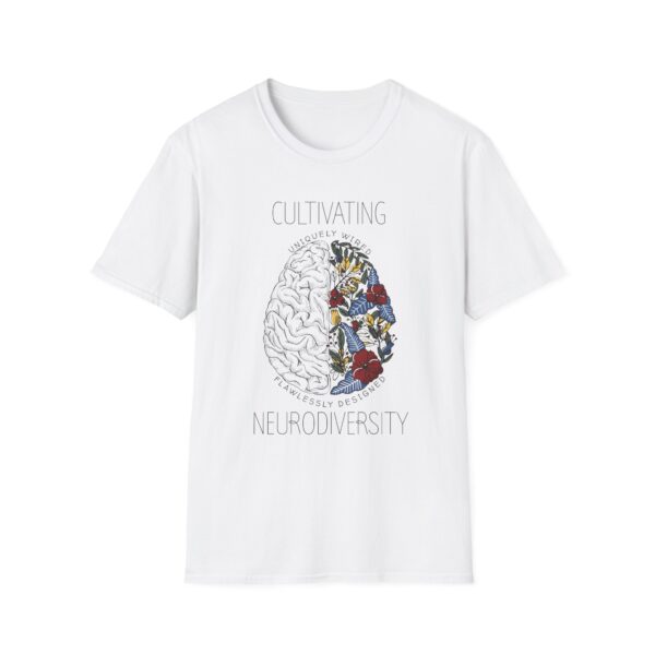 Cultivating Neurodiversity Unisex Softstyle T-Shirt - Celebrate Diversity with Comfort