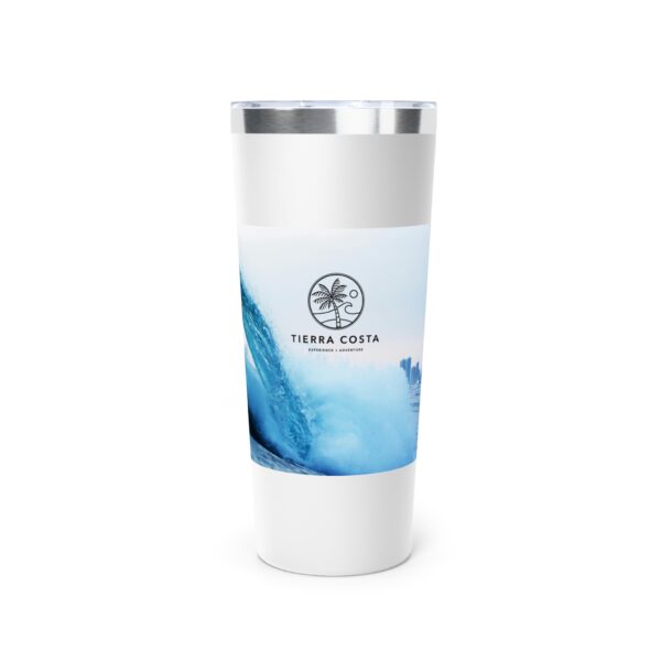 Ocean Waves Stainless Steel Tumbler - 22oz Insulated Travel Cup for Beach Lovers - Image 2